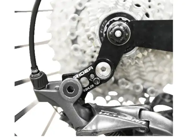 Ridea L28 frame hanger extension for derailleur