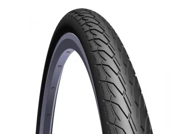 Mitas Flash V66 28x1,75" trekking wire tyre black with reflector - Unpacked
