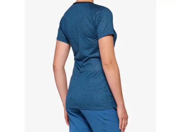 100% Airmatic Short Sleeve Jersey Women Slate Blue