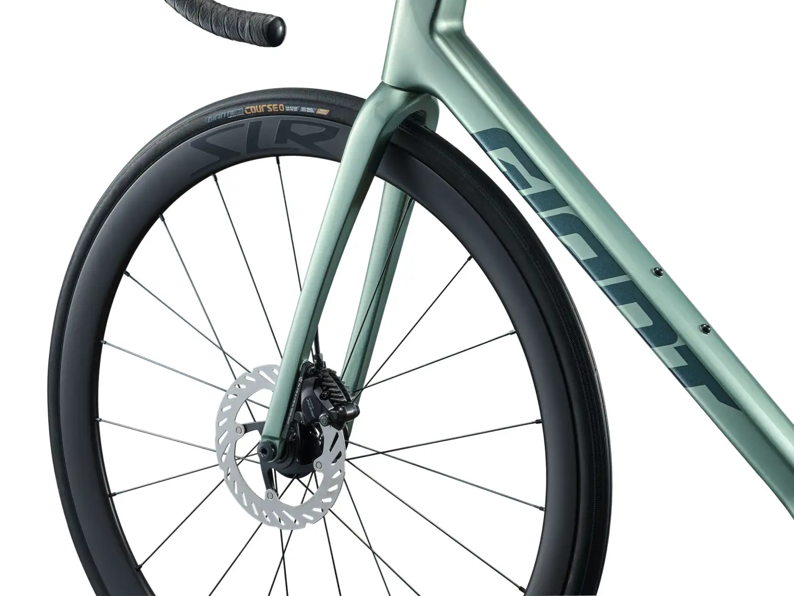 Giant TCR Advanced 0 AXS road bike Alpine Green