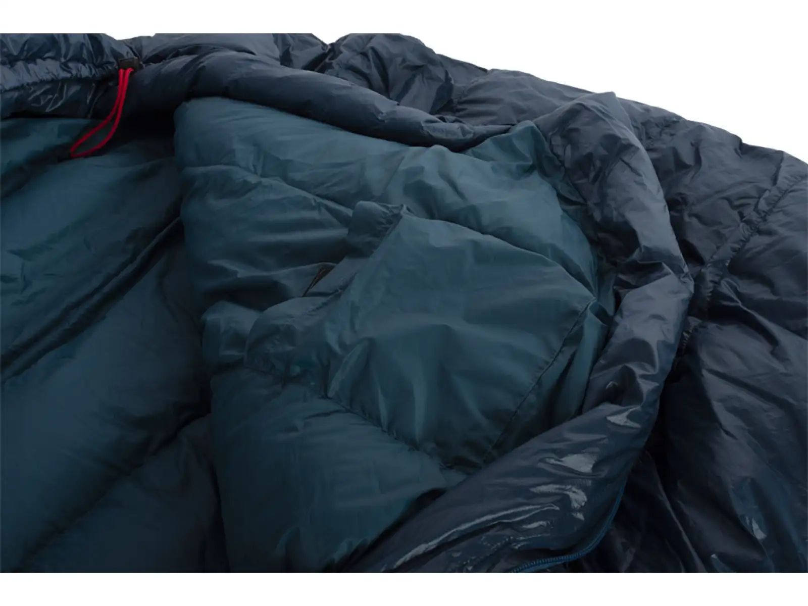 Pinguin Lava 350 sleeping bag 185 cm blue