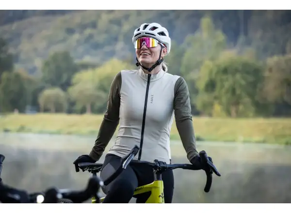Force Strive glasses white/pink mirror lens