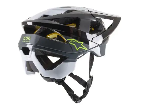 Alpinestars Vector Tech MIPS Pilot helmet black/white/cool grey glossy