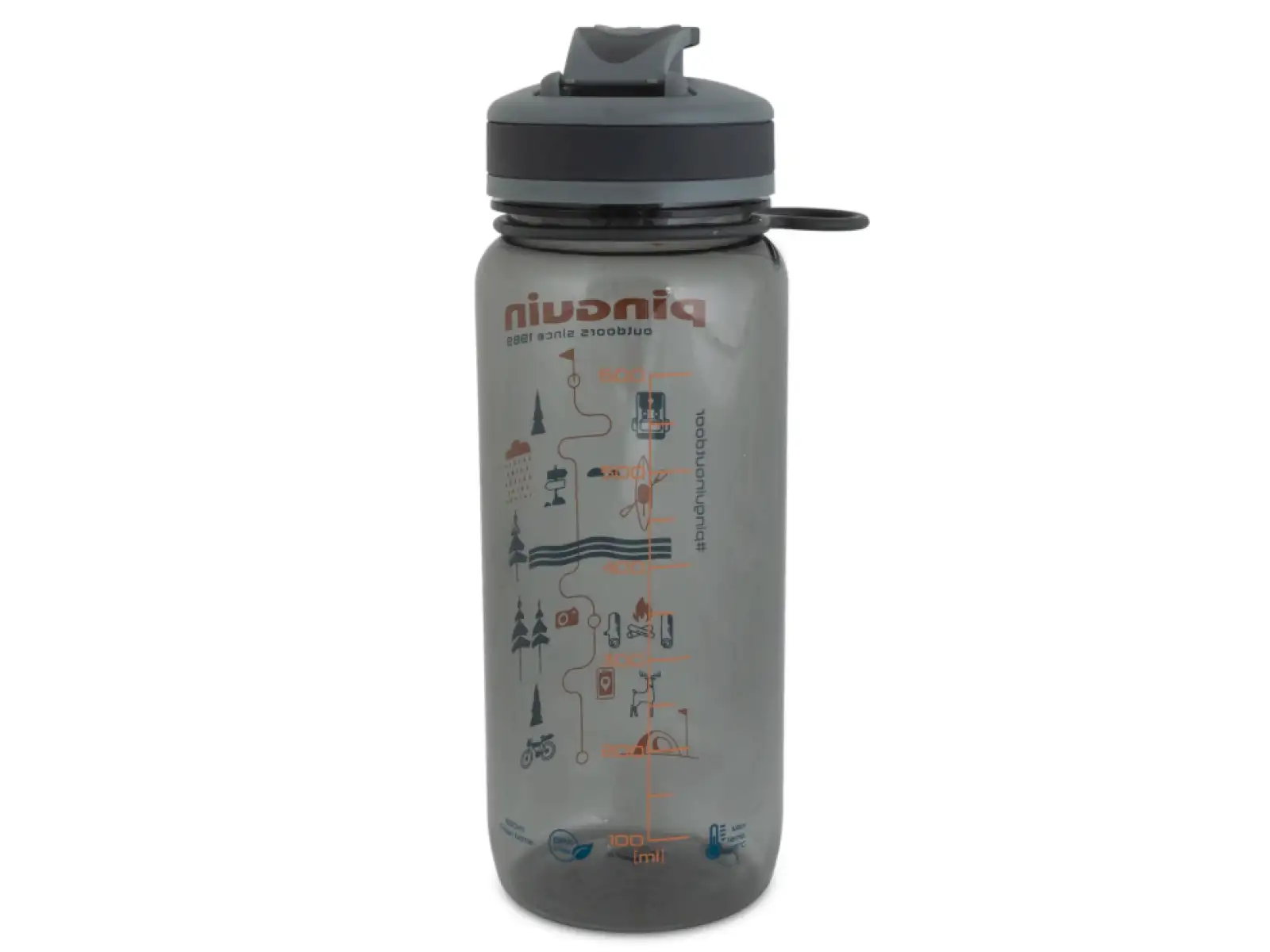 Pinguin Tritan Sport bottle 0.65l grey