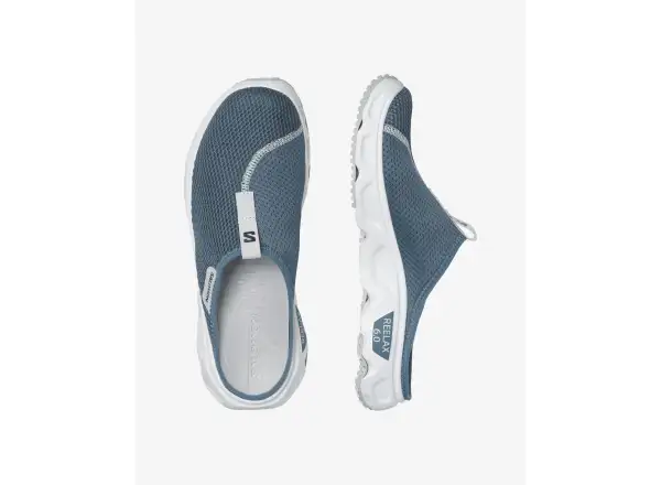 Salomon Reelax Slide 6.0 men's slippers Blue Ashes/White/Pearl blue