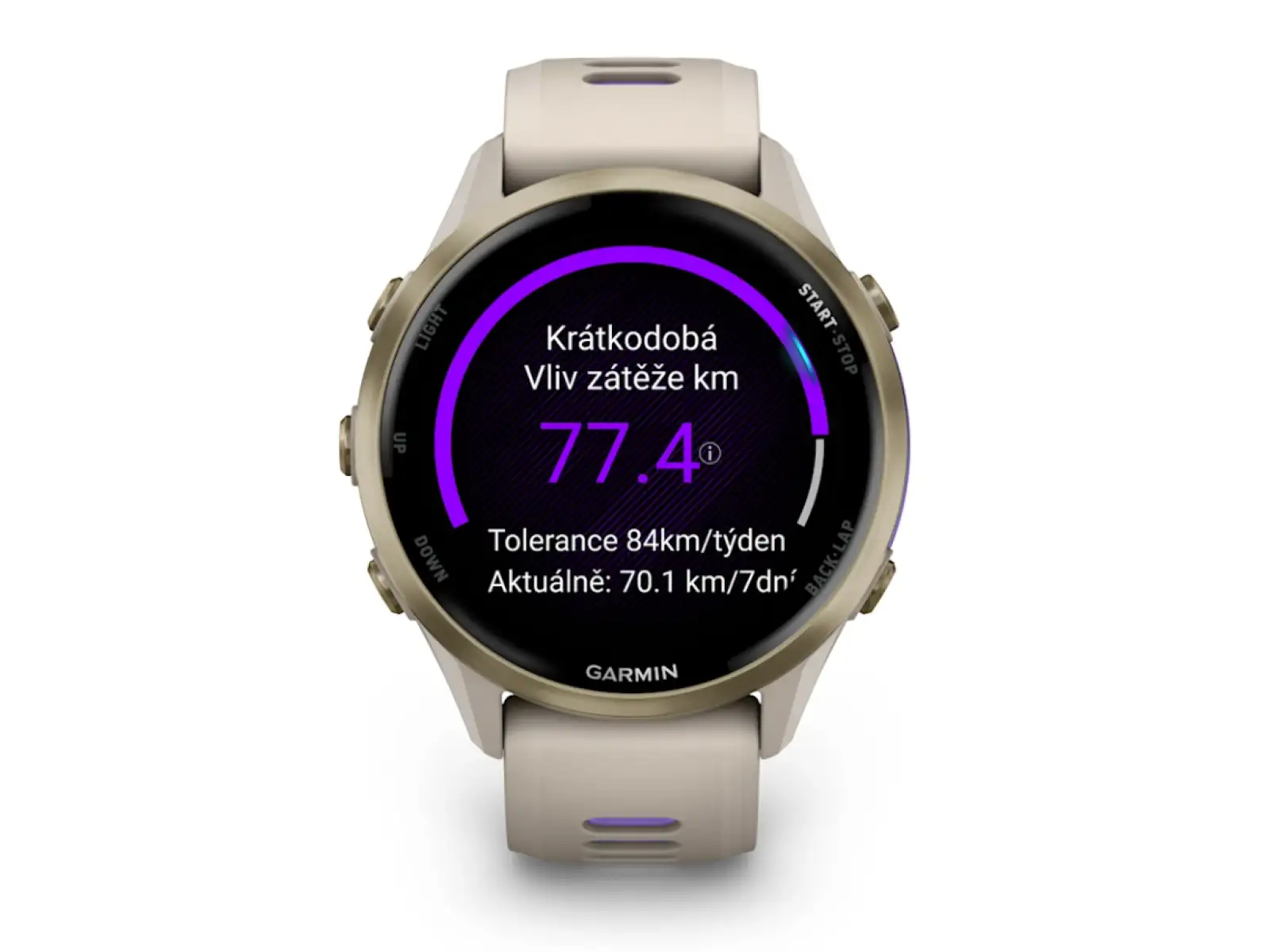 Garmin Forerunner 970 smart watch French Grey/Indigo