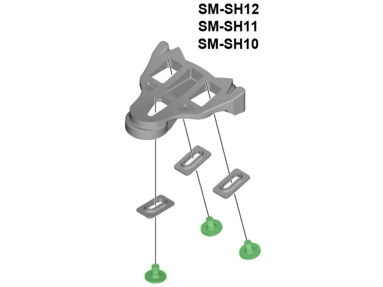 Shimano fixing bolts for PD-R9100