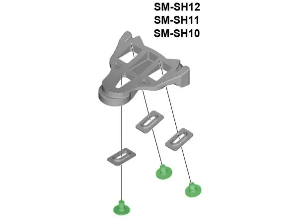 Shimano fixing bolts for PD-R9100