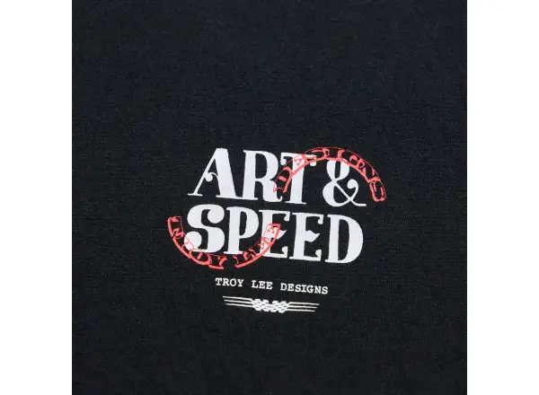 Troy Lee Designs Pink Slips men's T-shirt short sleeve Black