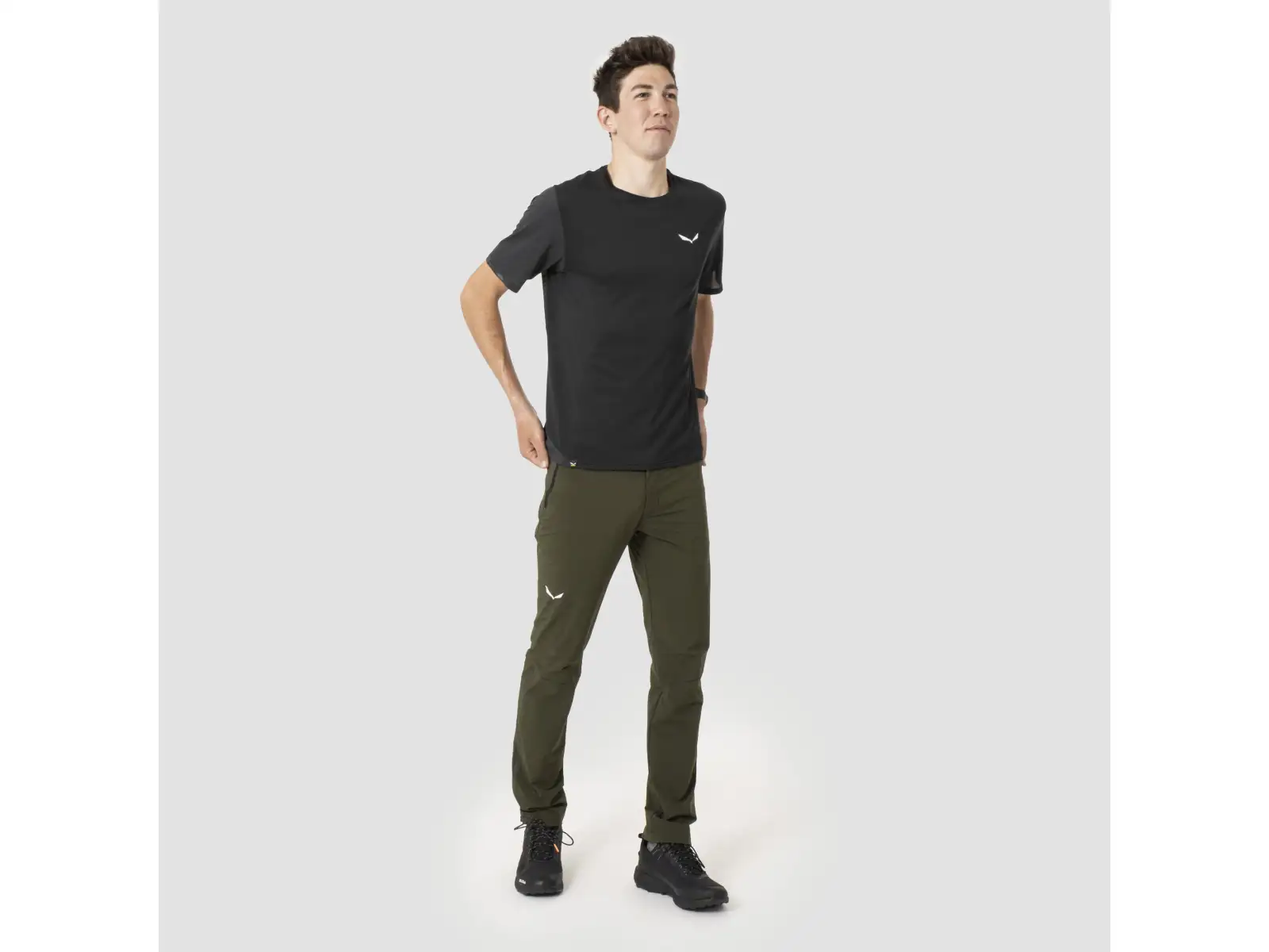 Salewa Pedroc 4 Durastretch men's trousers Dark Olive