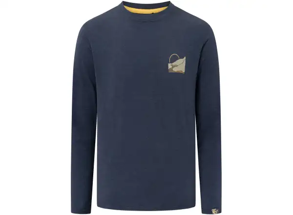 Viking Escalante men's long sleeve shirt navy