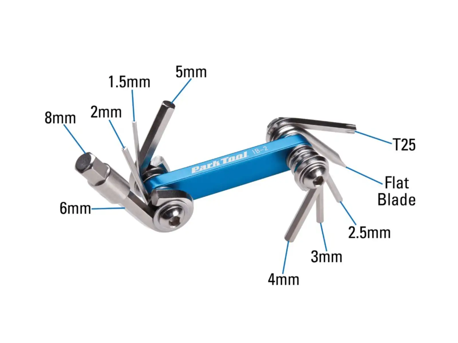 Park Tool IB-2 multitool I-Beam 10 functions