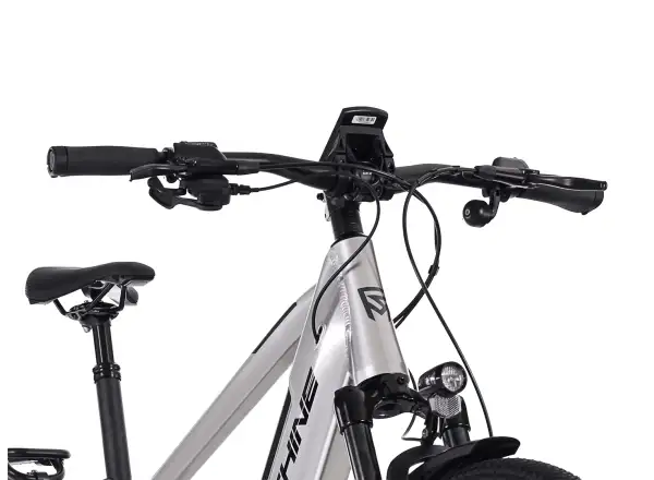 Rock Machine eSTORM 70 TOUR mountain e-bike Gloss Silver/Black/Grey
