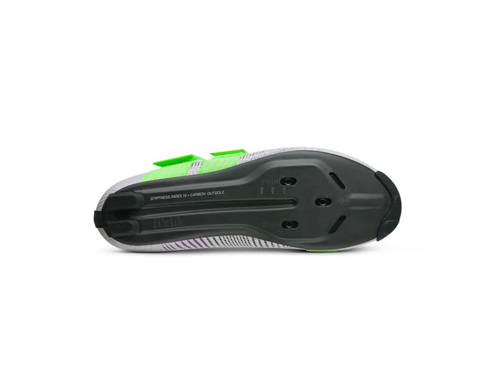Fizik Vento Powerstrap Aeroweave road cycling shoes Light Violet/Neon Green