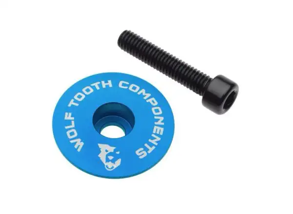Wolf Tooth Ultralight headset top cap blue