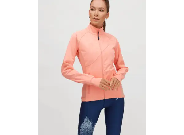 Silvini Monna women's softshell jacket orange/navy