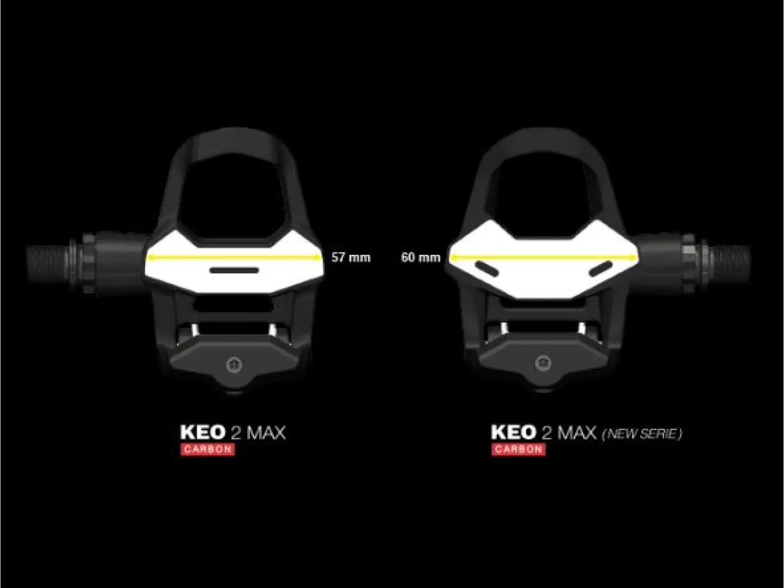 Look Keo 2 Max Carbon road pedals
