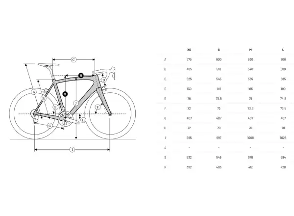 Ridley NOAH 3.0 Ultegra Di2 road bike Pearl White/Black