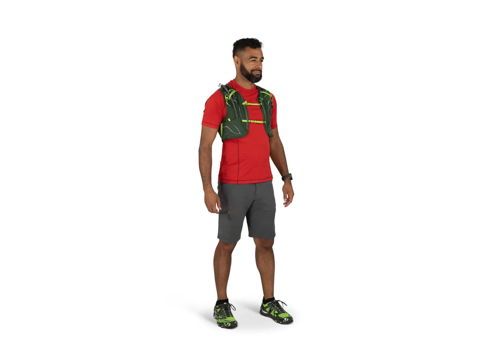 Osprey Duro 1.5 L Running Vest + 2x Hydraulics Bottle 0.5 L Phantom Grey/Toffee Orange