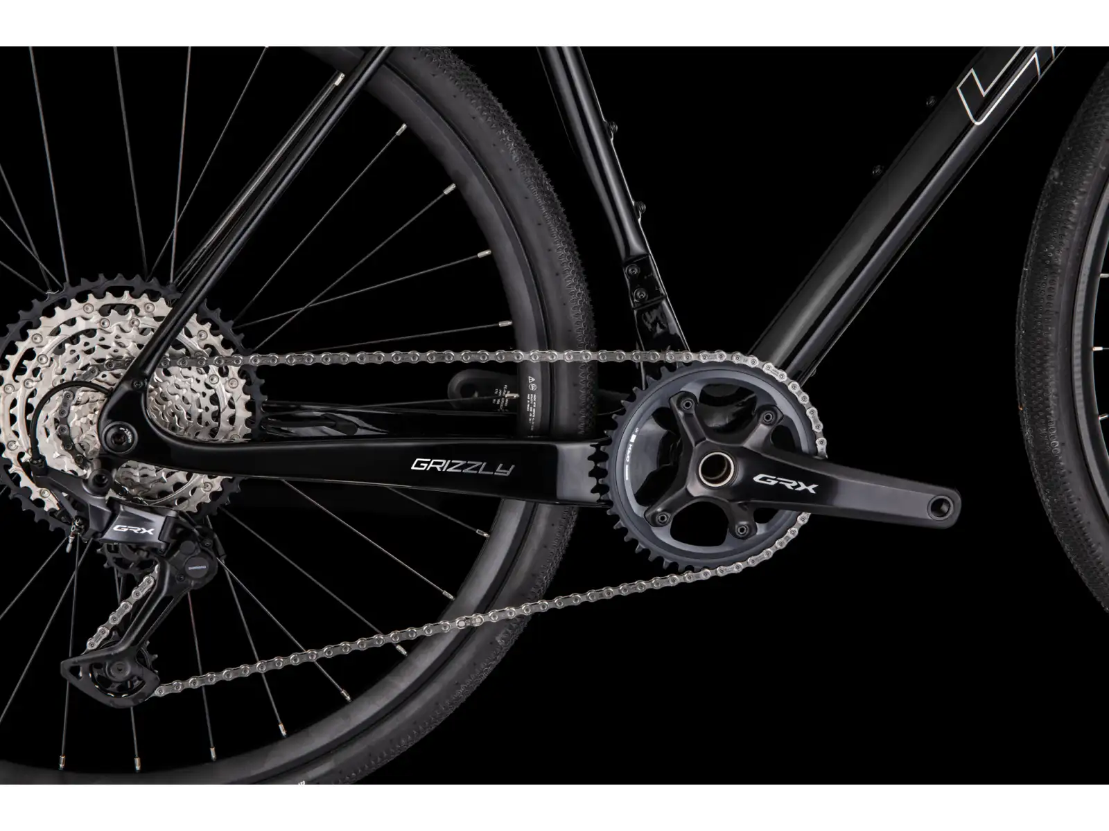 4Ever Grizzly Elite gravel bike black