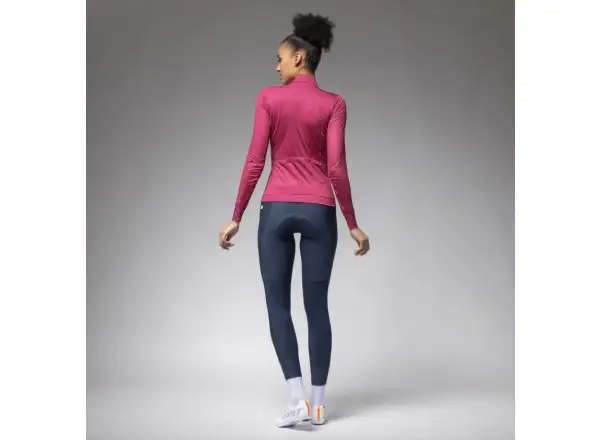 Alé PR-E Follow ME 2.0 women's insulated jersey long sleeve Raspberry