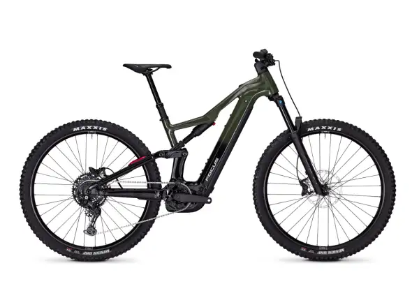 Focus Thron2 6.7 full-suspension e-bike 600 Wh Urbangreen / Magicblack
