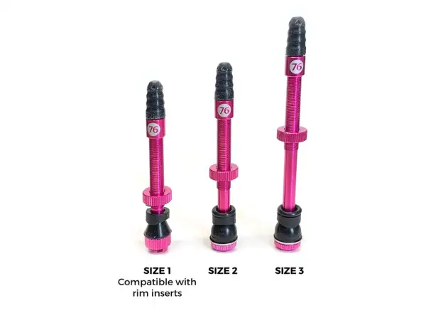 76 Projects High flow tubeless valve size 3
