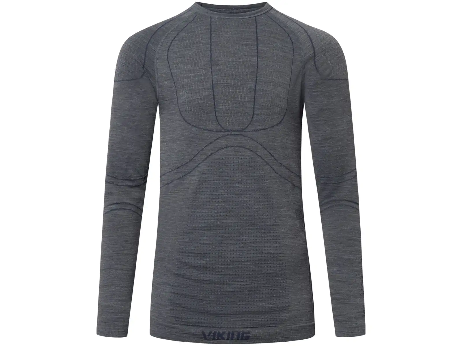 Viking Lan Pro Merino men's set Dark Grey