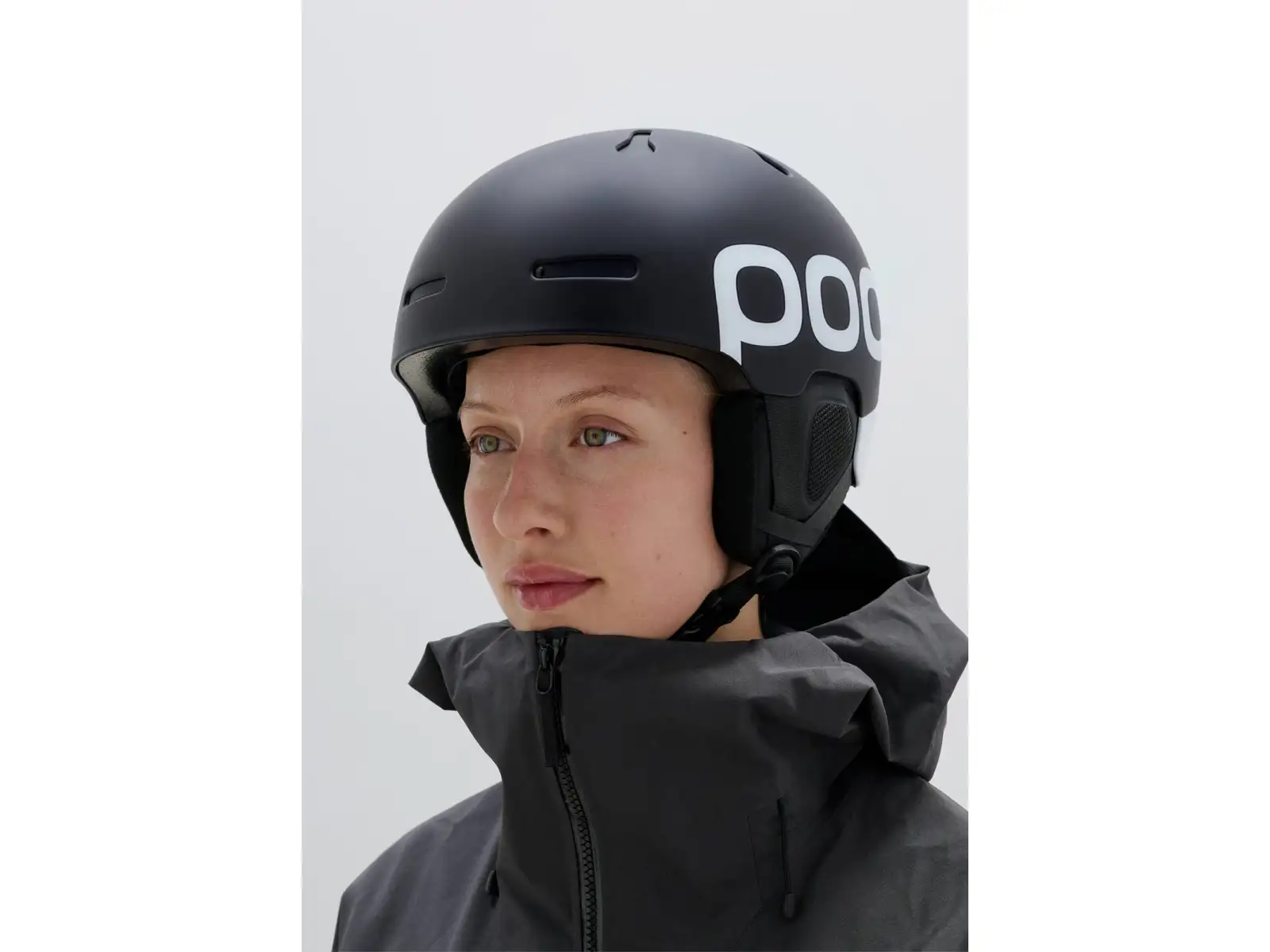 POC Auric Cut BC MIPS ski helmet Uranium Black Matt