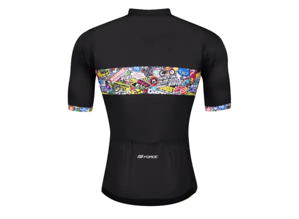 Force Vivid men's jersey short sleeve black