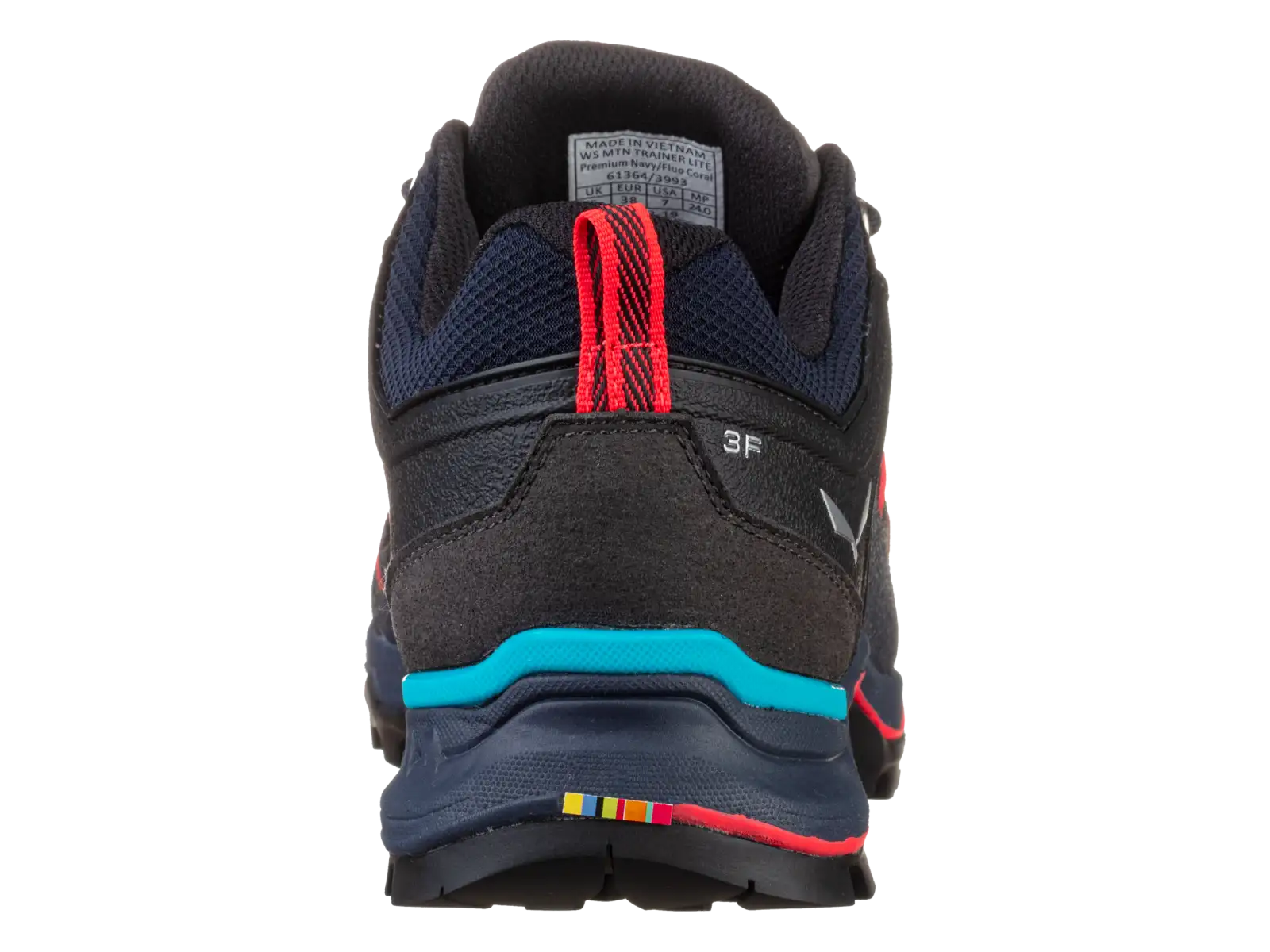 Salewa Mountain Trainer Lite women's outdoor shoes Premium Navy/Fluo Coral