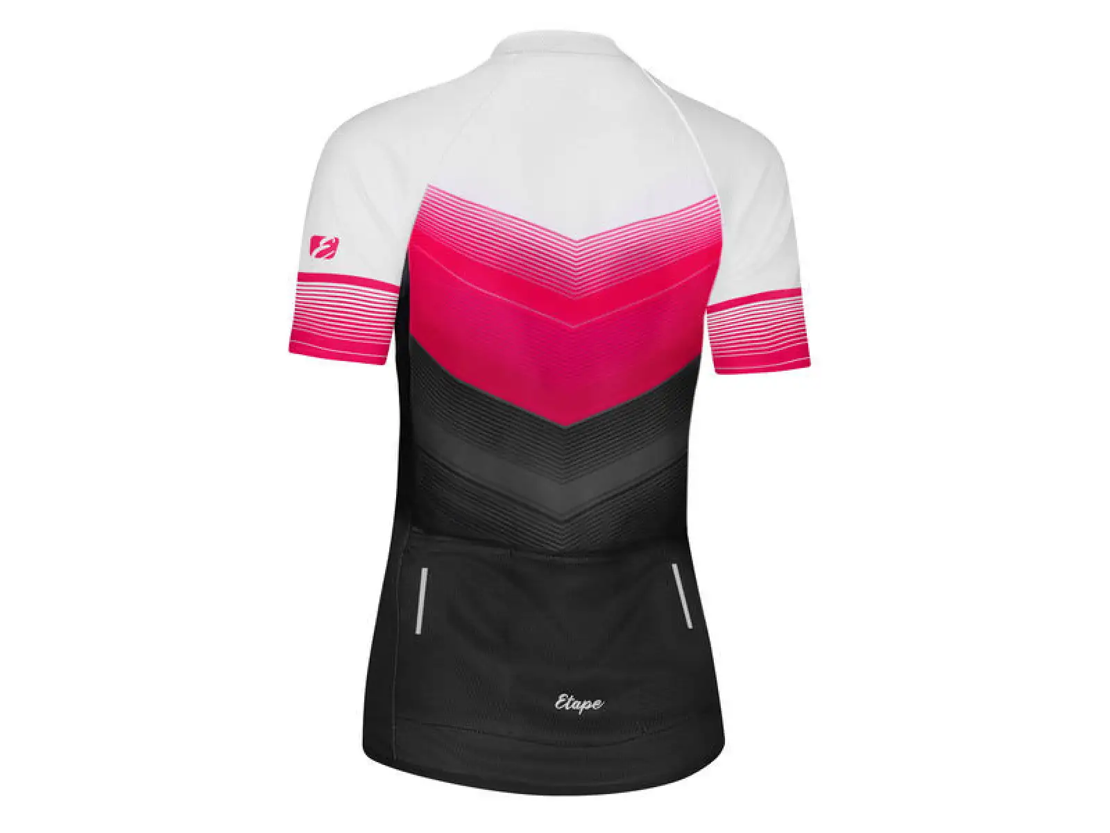 Etape Violet women's jersey short sleeve pink/black