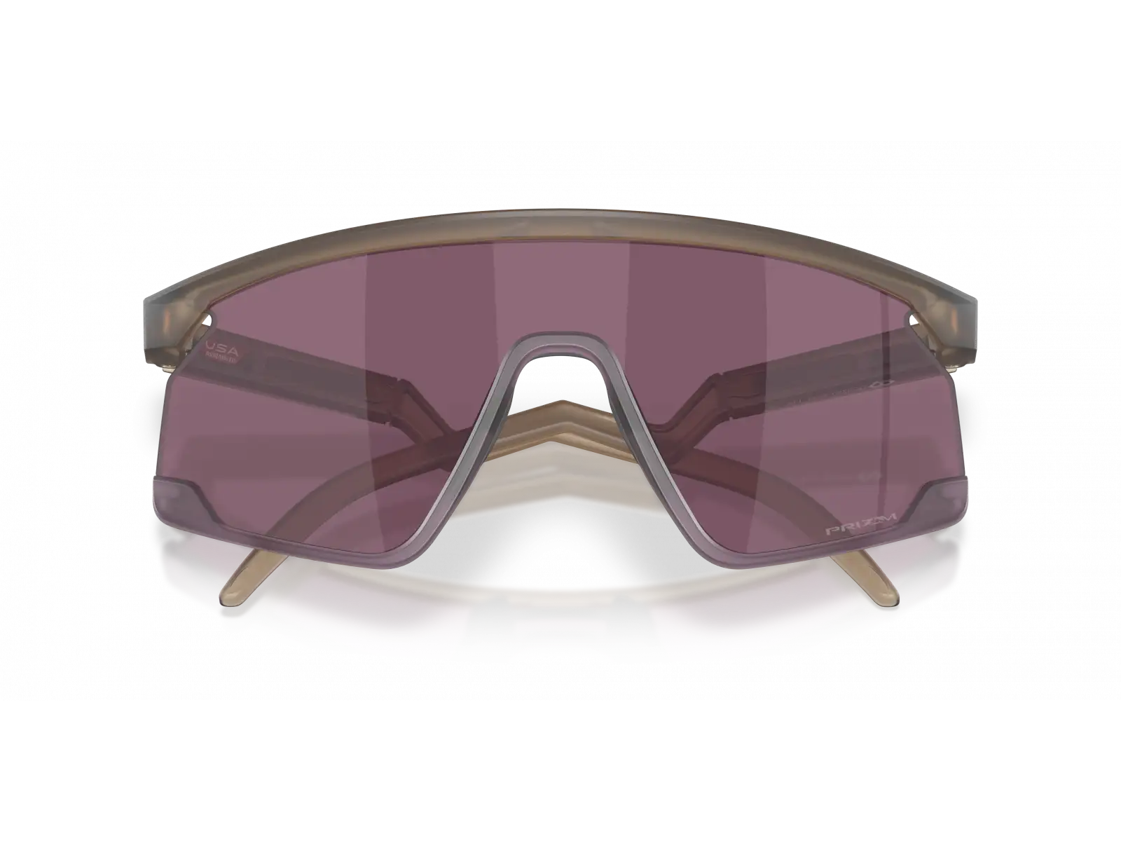 Oakley BXTR glasses Matte Brown Smoke/Prizm Road Black