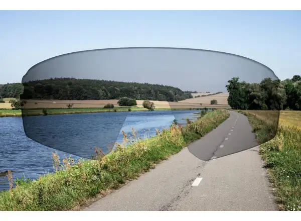 Force Mantra replacement lens mirror Red