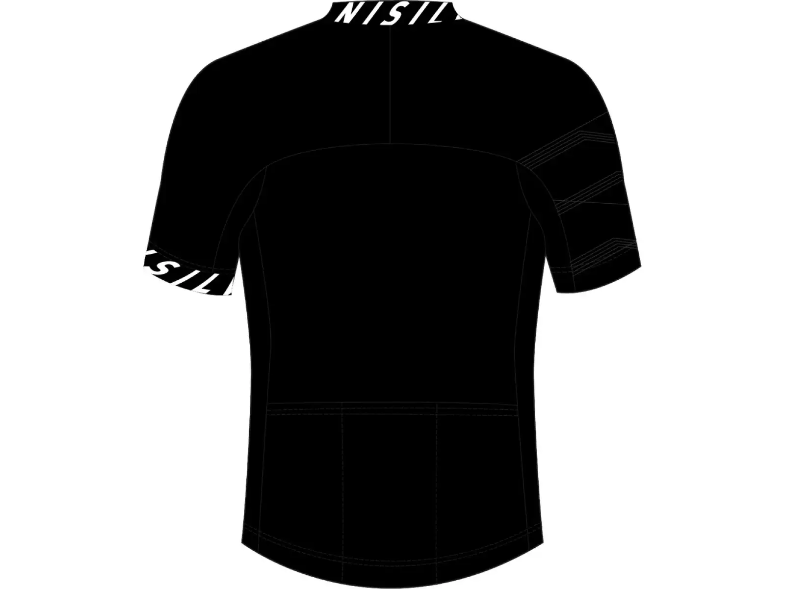 Silvini Stelvio men's jersey short sleeve black/white