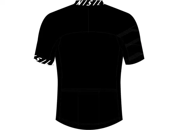 Silvini Stelvio men's jersey short sleeve black/white