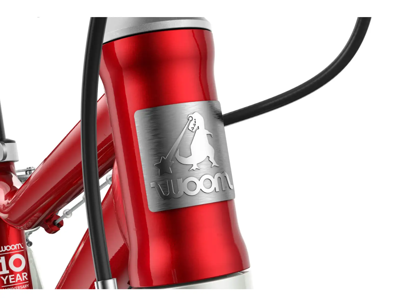 Woom 3 anniversary red 16" children's bike