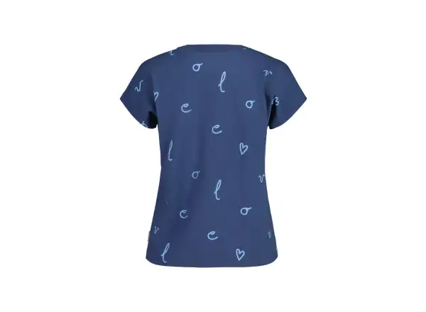 Maloja ViumsM. women's short sleeve shirt Midnight Velolove