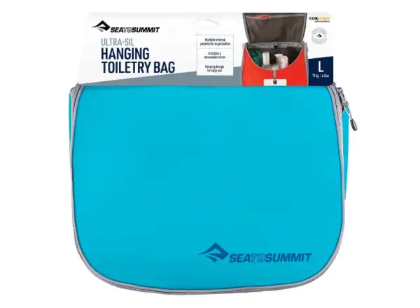 Sea to Summit Hanging Toiletry Bag Large Atoll Blue