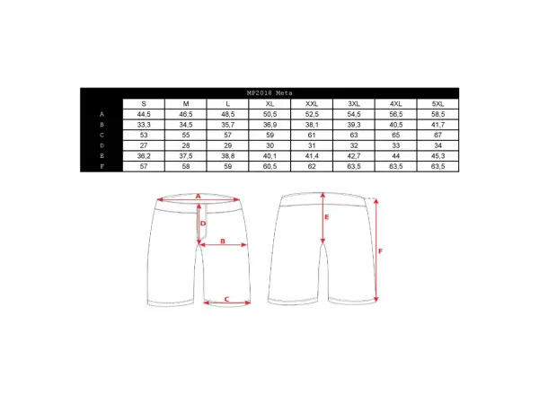 Silvini Meta men's shorts without padding Black