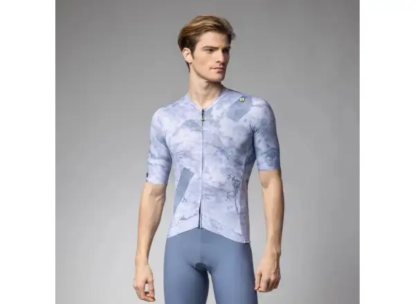 Alé PR-E Marble men's jersey short sleeve Steel Blue