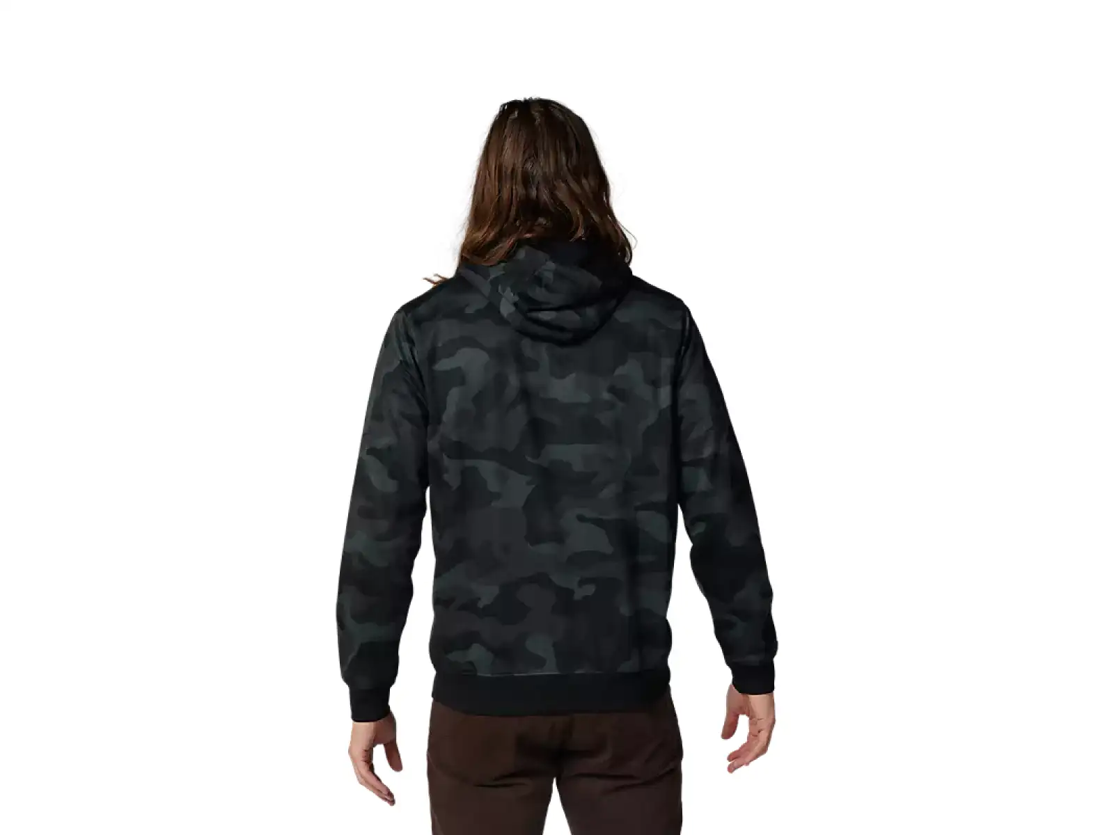 Fox Head Camo Fleece men's sweatshirt Black Camouflage