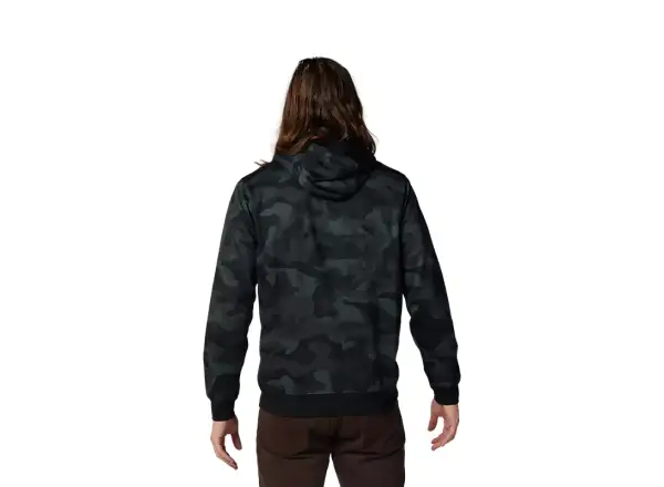 Fox Head Camo Fleece men's sweatshirt Black Camouflage