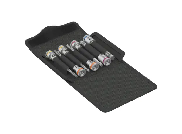 Wera Bicycle Set 8 Zyklop 3/8" bit socket set 7 pieces
