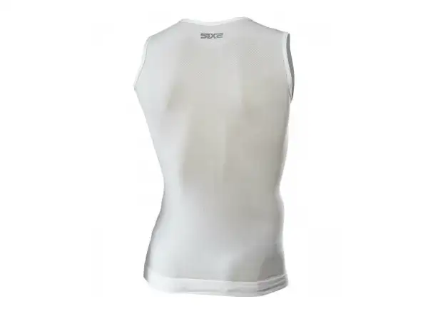 SIXS SML BT functional sleeveless shirt white