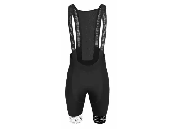 Force Vision men's bib shorts with pad black/white