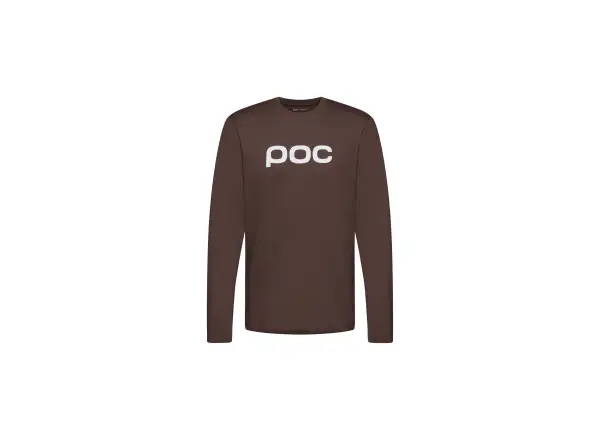 POC L/S Tee long sleeve T-shirt Bronzite Brown