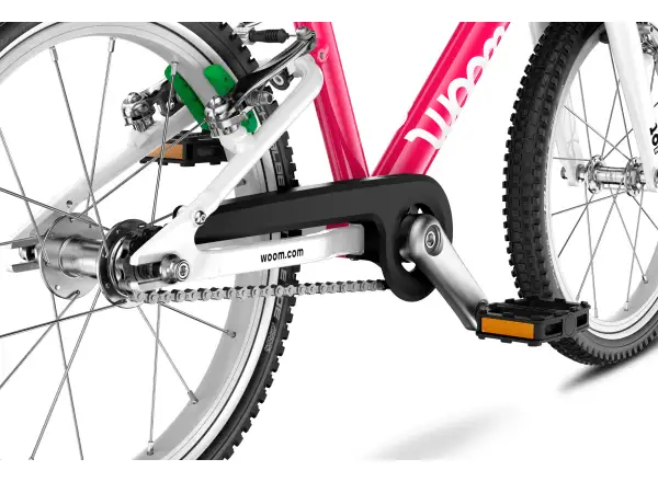 Woom GO 3 children's bike 16" Hot Pink