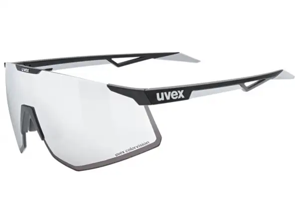 Uvex Pace Perform S ColorVison glasses Black Matt/Mirror Silver