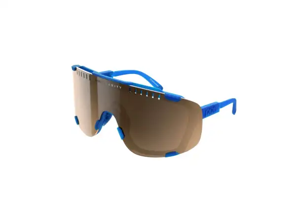 POC Devour sunglasses Opal Blue Translucent